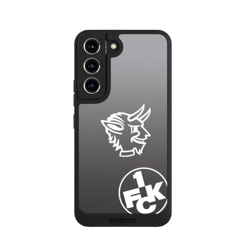 Samsung Galaxy S22 NIVOpure Teufelskopf FCK auf Schwarz