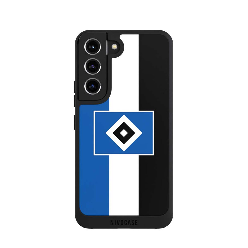 Galaxy S22 NIVOpure HSV Streifen - Blau-Weiß-Schwarz