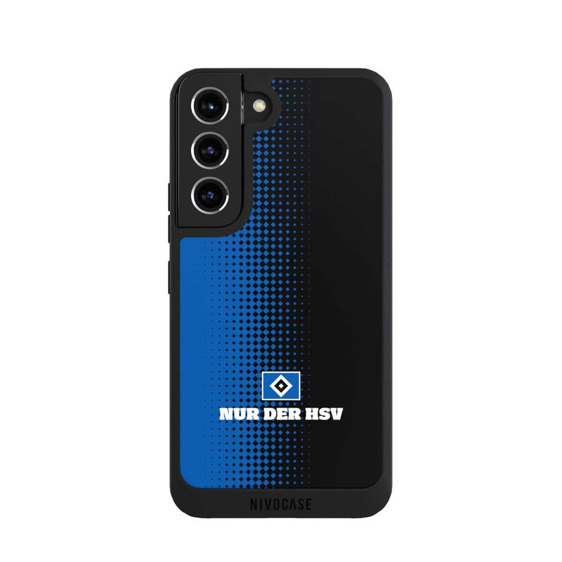 Galaxy S22 NIVOpure Nur der HSV - Rautenraster Schwarz