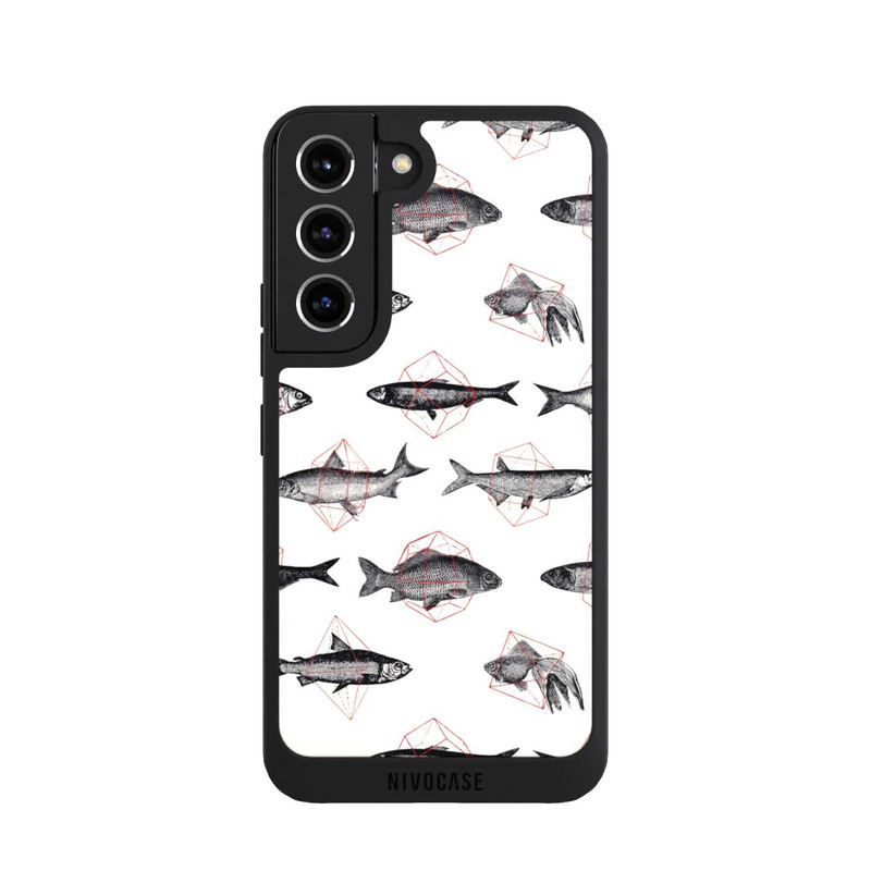 Galaxy S22 NIVOpure Fische in Geometrie