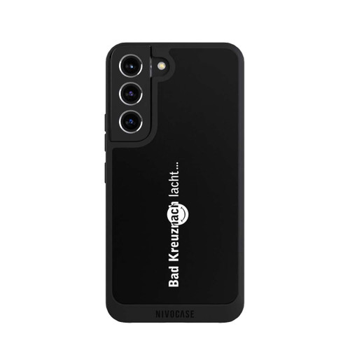 Samsung Galaxy S22 NIVOpure Bad Kreuznach Lacht Logo