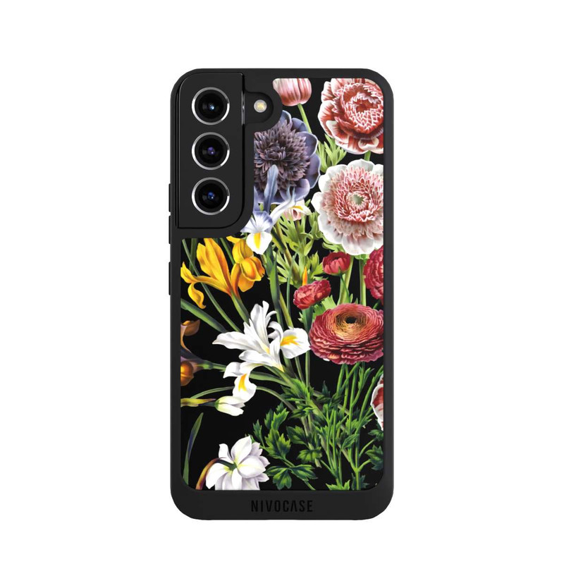 Galaxy S22 NIVOpure Motif de fleurs anciennes