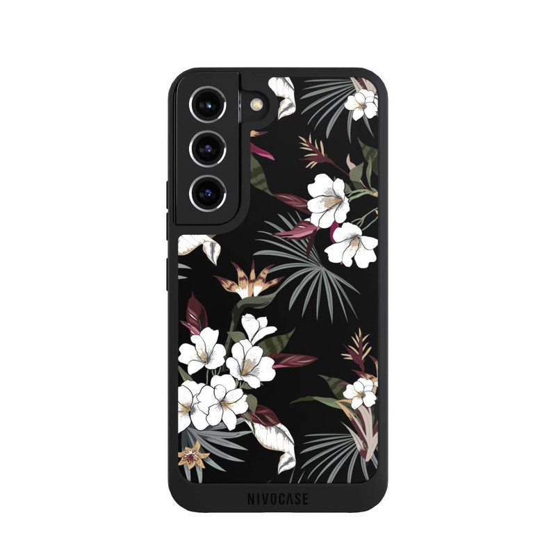 Galaxy S22 NIVOpure Flowers Black