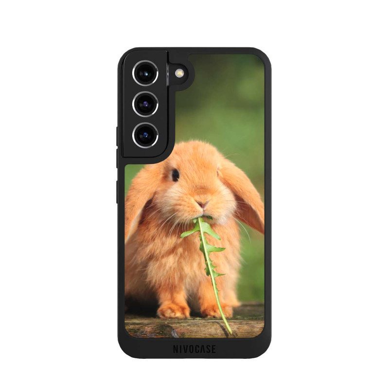 Galaxy S22 NIVOpure Kaninchen mit Grünzeug