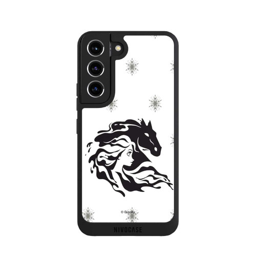 Samsung Galaxy S22 NIVOpure Elsa Waterhorse Frozen Black and White