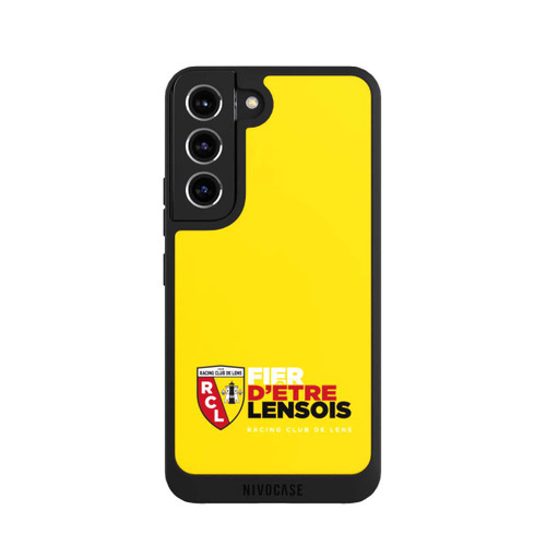 Samsung Galaxy S22 NIVOpure RCL-Logo Gelb Unten