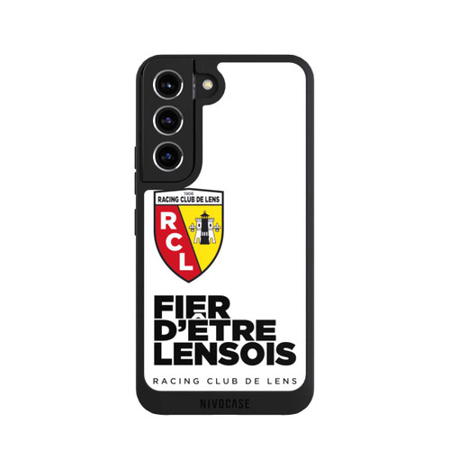 Samsung Galaxy S22 NIVOpure RC Lens Fier D'être Lensois - Weiß