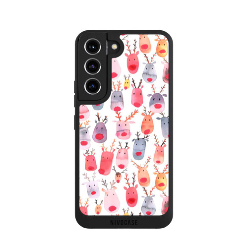 Samsung Galaxy S22 NIVOpure  Niedliches Rentieraquarell