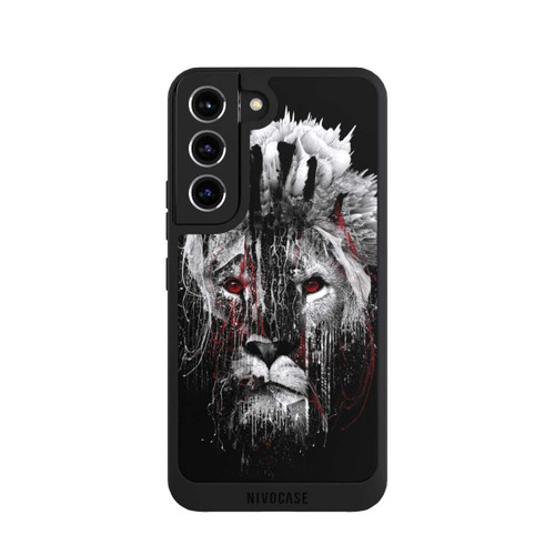 Samsung Galaxy S22 NIVOpure Löwe Rote Augen