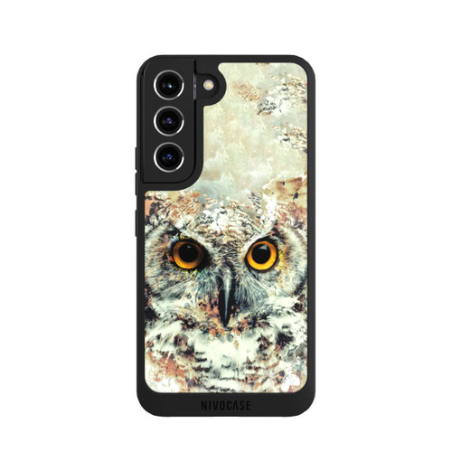 Samsung Galaxy S22 NIVOpure Aquarell-Kauz