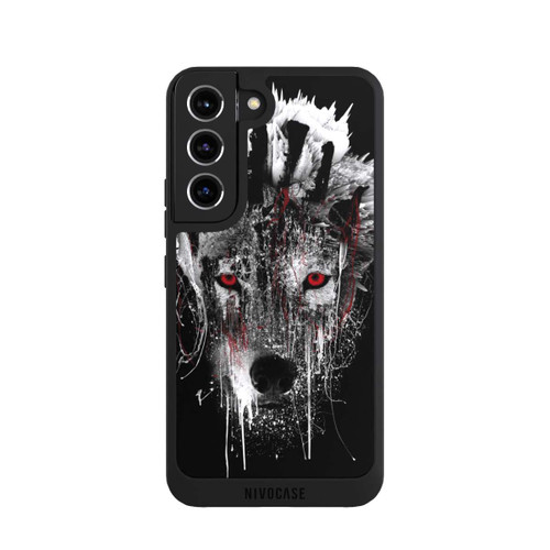 Samsung Galaxy S22 NIVOpure Rote Augen Wolf