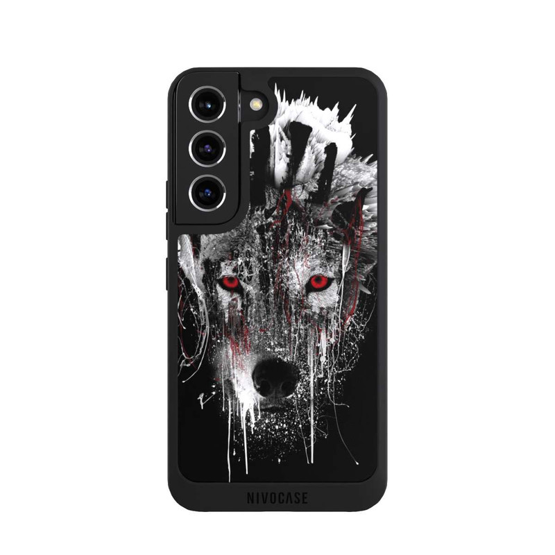 Galaxy S22 NIVOpure Rote Augen Wolf