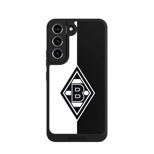 Samsung Galaxy S22 NIVOpure Borussia Raute Schwarz-Weiss