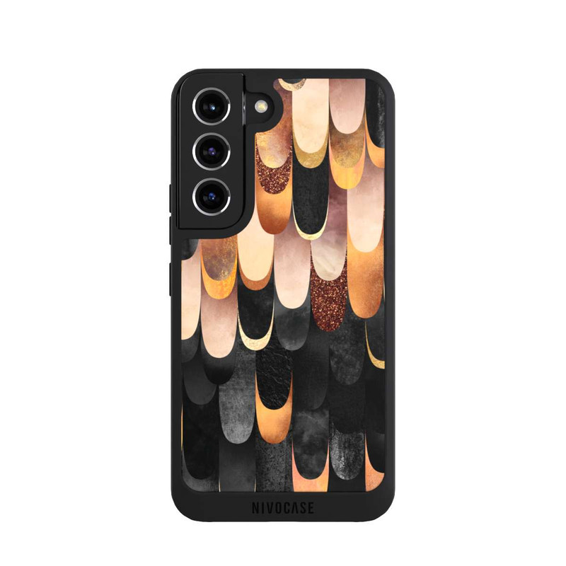 Galaxy S22 NIVOpure Feathered - Copper And Black