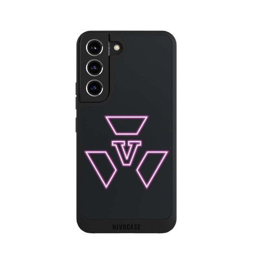 Samsung Galaxy S22 NIVOpure iBlali Logo Neon Pink