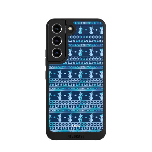 Samsung Galaxy S22 NIVOpure Olaf Pattern Blue