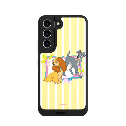 Samsung Galaxy S22 NIVOpure Lady And The Tramp Frame yellow