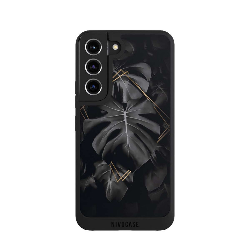 Galaxy S22 NIVOpure Feuilles noires