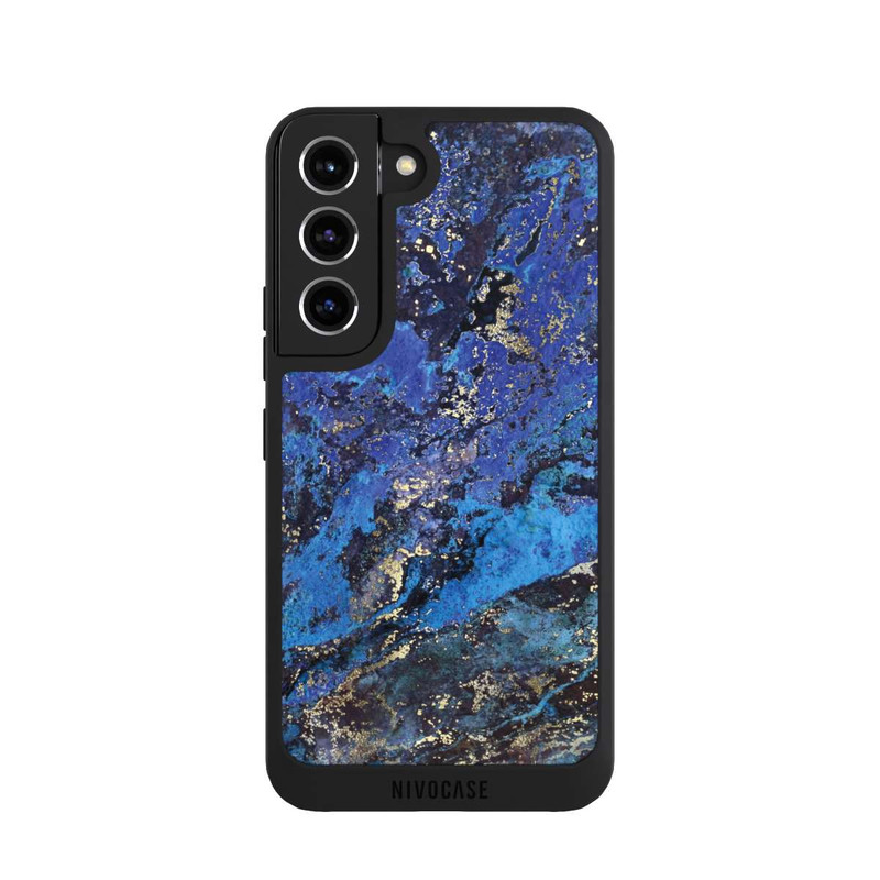 Galaxy S22 NIVOpure Lapislazuli blau und gold