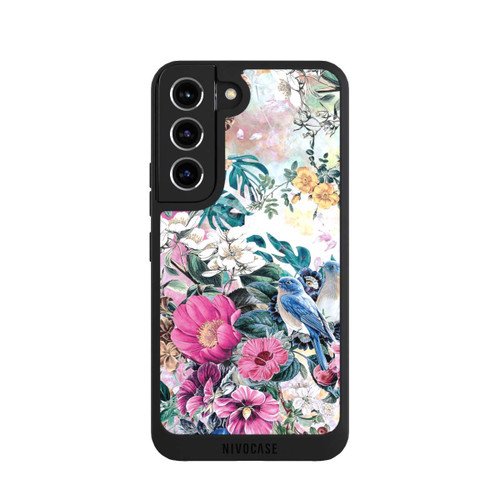 Samsung Galaxy S22 NIVOpure Vögel und Blumen