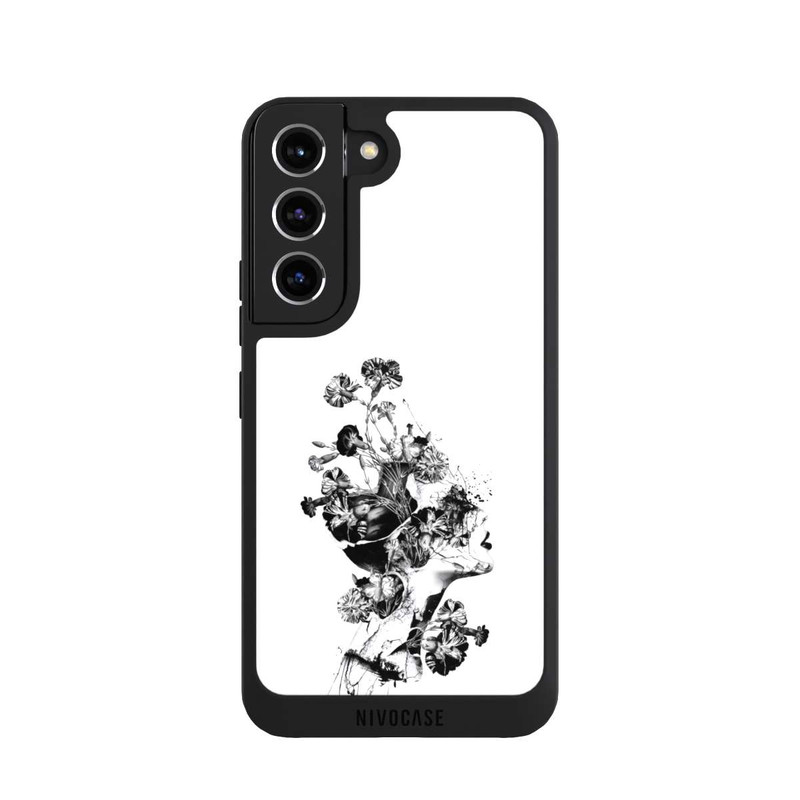 Galaxy S22 NIVOpure Brisé Noir/Blanc
