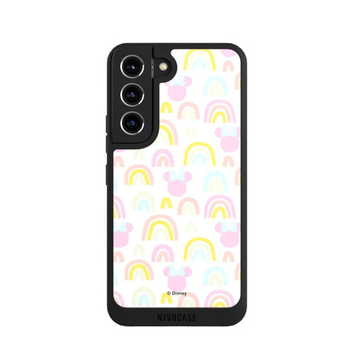 Samsung Galaxy S22 NIVOpure Minnie Regenbogen Muster