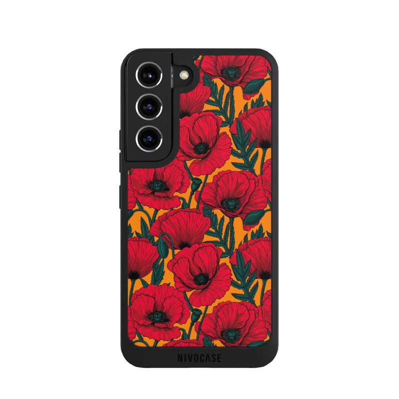 Galaxy S22 NIVOpure Coquelicot Rouge