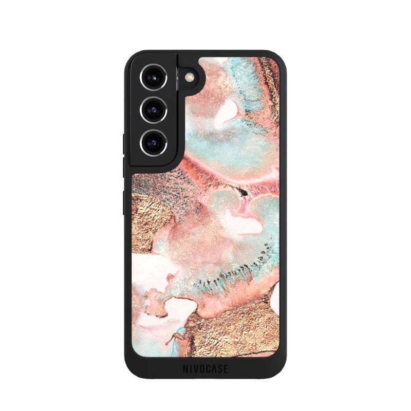 Galaxy S22 NIVOpure Joli imprimé doré à l'encre