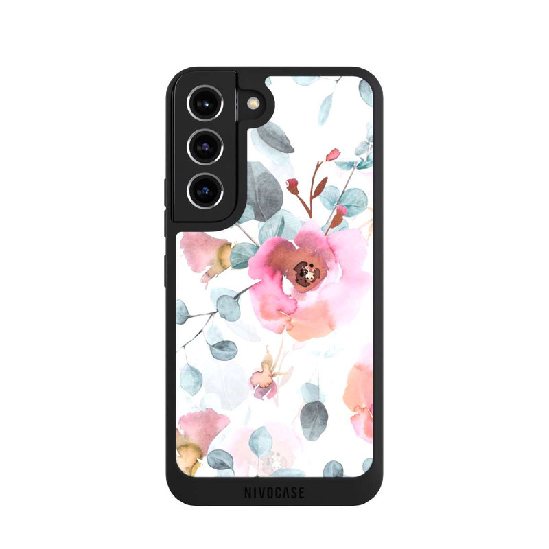 Galaxy S22 NIVOpure Papier Peint Fleur Aquarelle