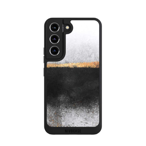 Samsung Galaxy S22 NIVOpure Ruß und Golddruck