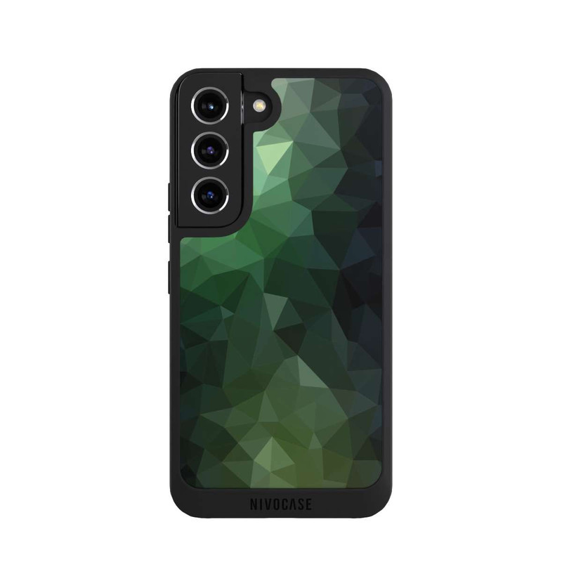 Galaxy S22 NIVOpure Polygonal Mosaic Green