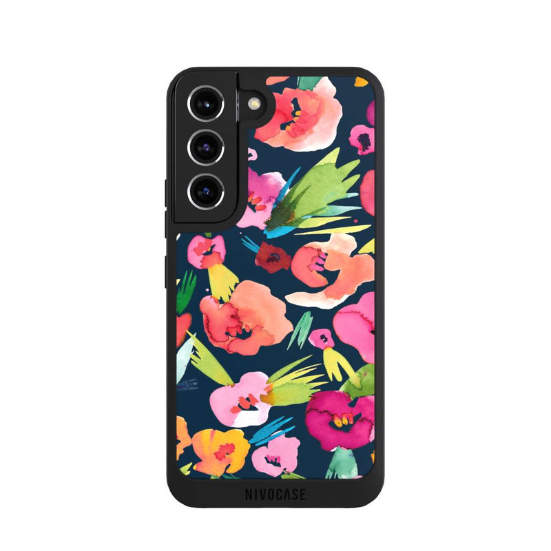 Galaxy S22 NIVOpure Fleurs tropicales aquarelles