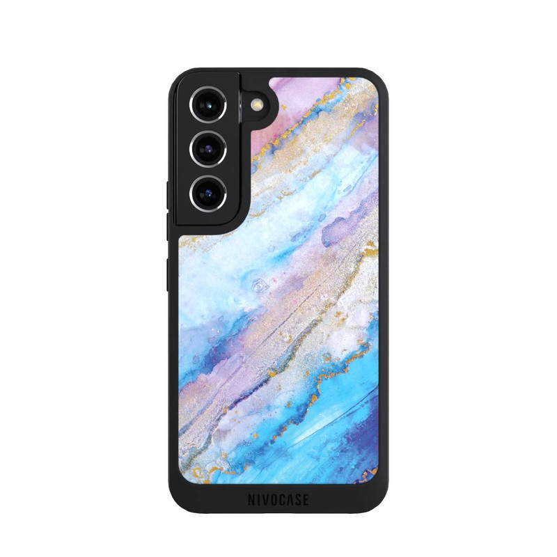 Galaxy S22 NIVOpure Encre Bleue dans l'Eau