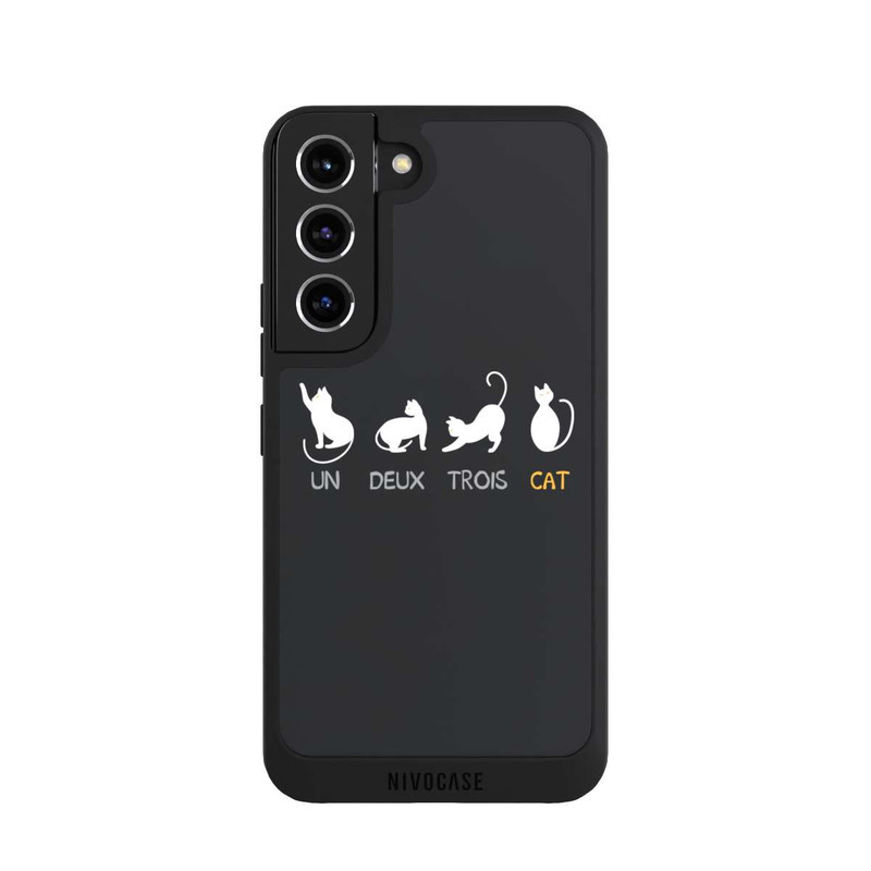 Galaxy S22 NIVOpure Un Deux Trois Cat