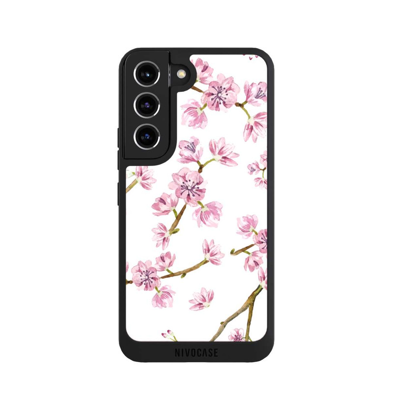 Galaxy S22 NIVOpure Fleurs de Cerisier Rose
