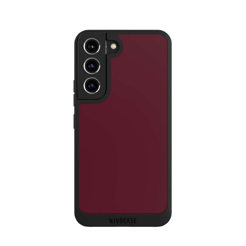 Galaxy S22 NIVOpure Dark red 1