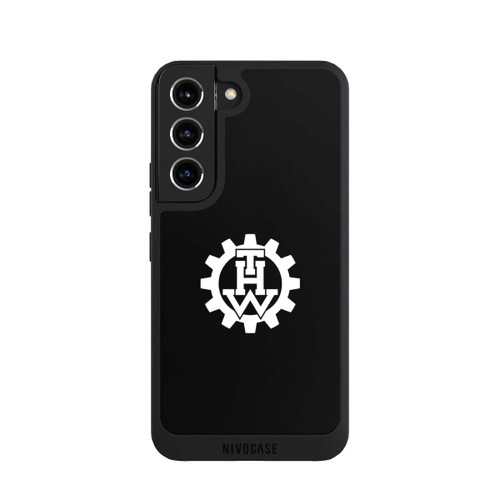Samsung Galaxy S22 NIVOpure THW Logo Schwarz
