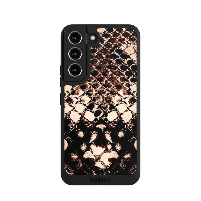 Galaxy S22 NIVOpure Schlangendruck in Roségold