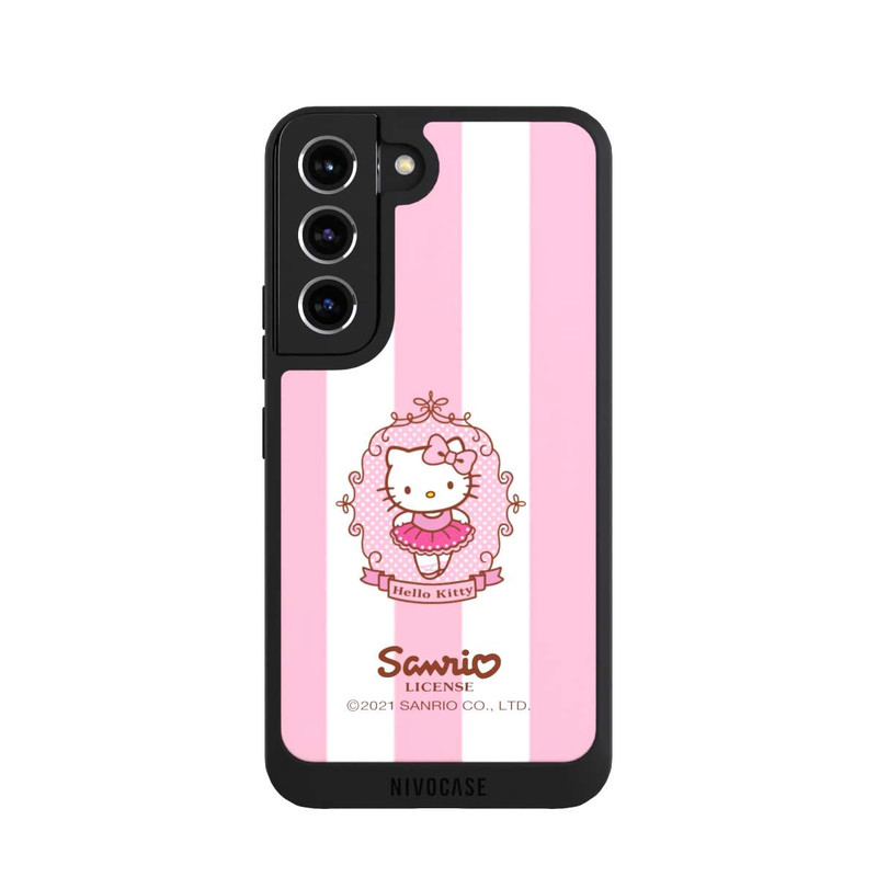 Galaxy S22 NIVOpure Ballerine Hello Kitty à rayures