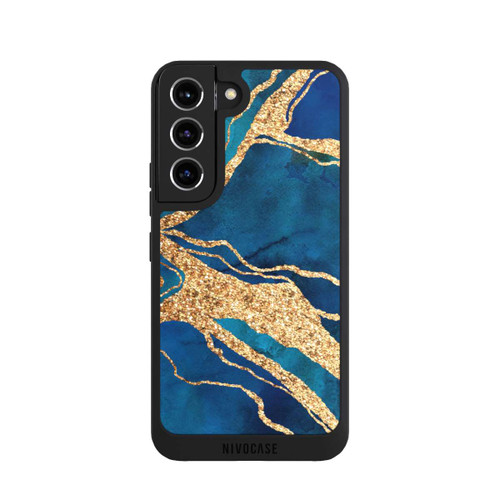 Samsung Galaxy S22 NIVOpure Edelstein Blaugold
