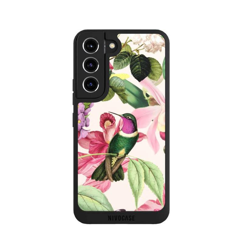Galaxy S22 NIVOpure Kolibris und Rosen Muster