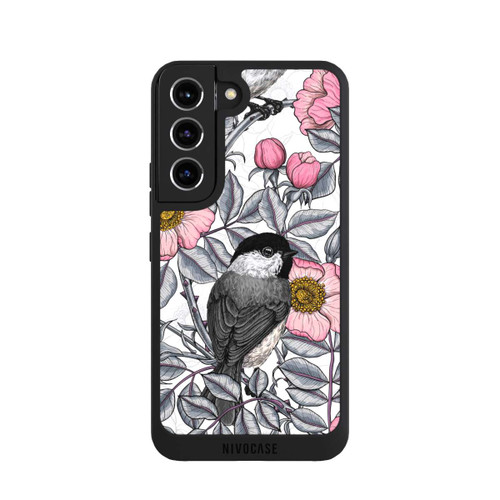 Samsung Galaxy S22 NIVOpure Chickadees and Wild Rose
