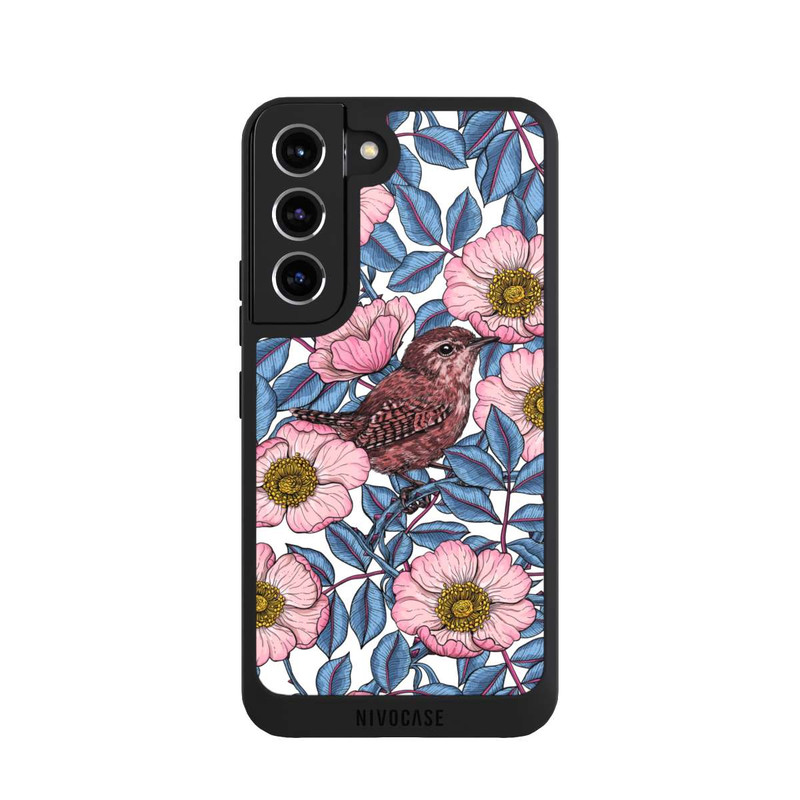 Galaxy S22 NIVOpure Troglodytes et rosiers sauvages