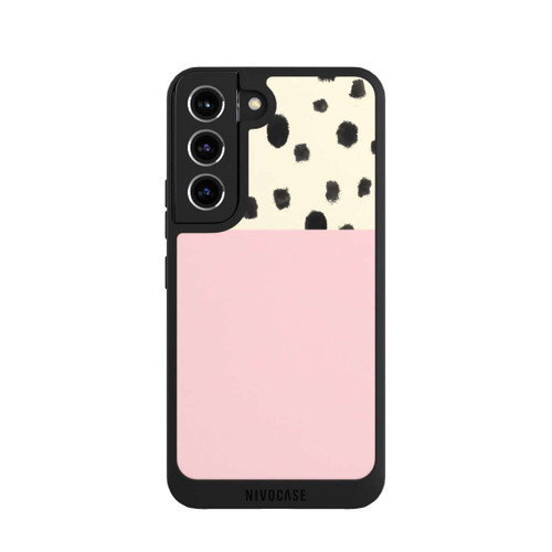 Samsung Galaxy S22 NIVOpure Punkte und Rosa