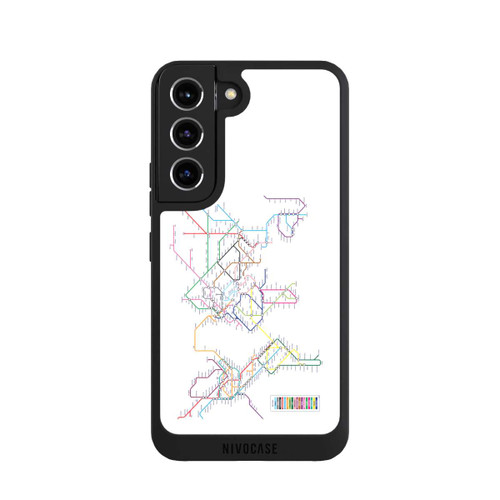 Samsung Galaxy S22 NIVOpure Metro-Weltkarte