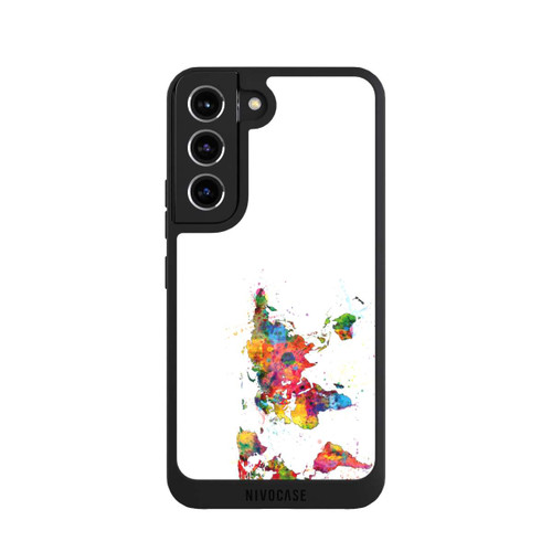 Samsung Galaxy S22 NIVOpure Weltkarte Splash