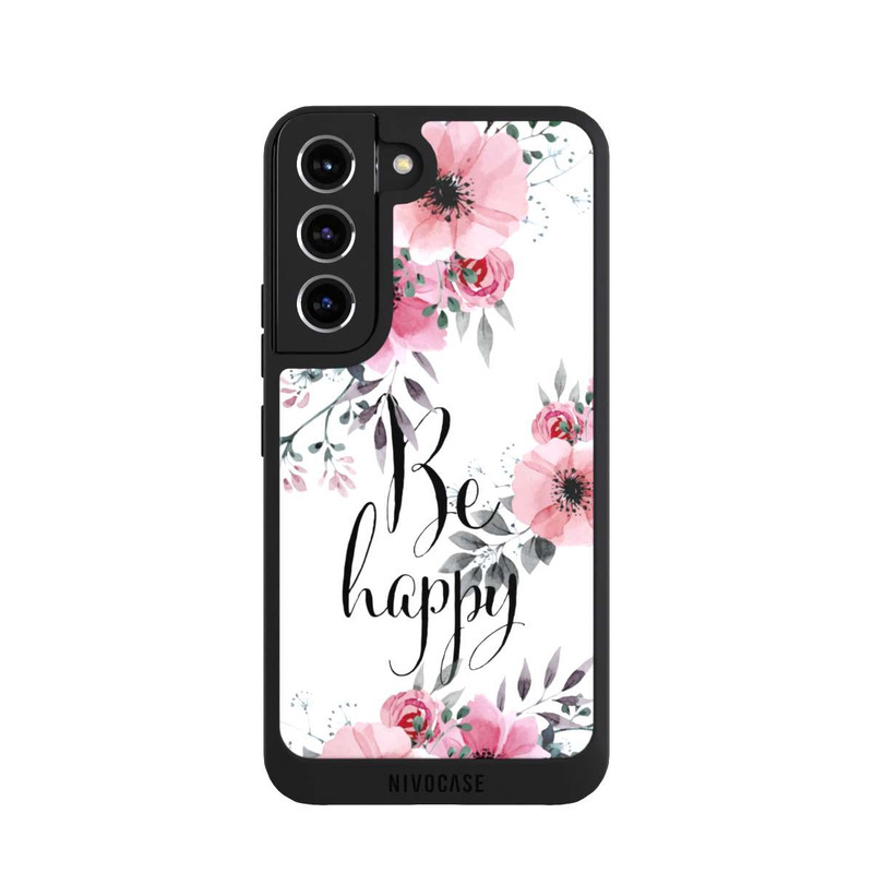 Galaxy S22 NIVOpure Be Happy Flowers