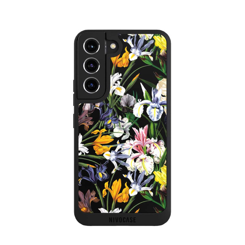 Galaxy S22 NIVOpure Fond d'écran de fleurs sauvages sombres