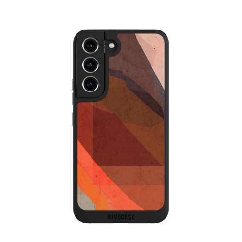 Samsung Galaxy S22 NIVOpure Welle Rostrot