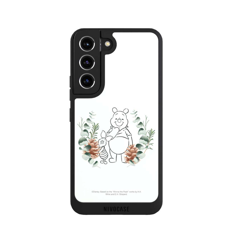 Galaxy S22 NIVOpure Green Love Pooh and Piglet